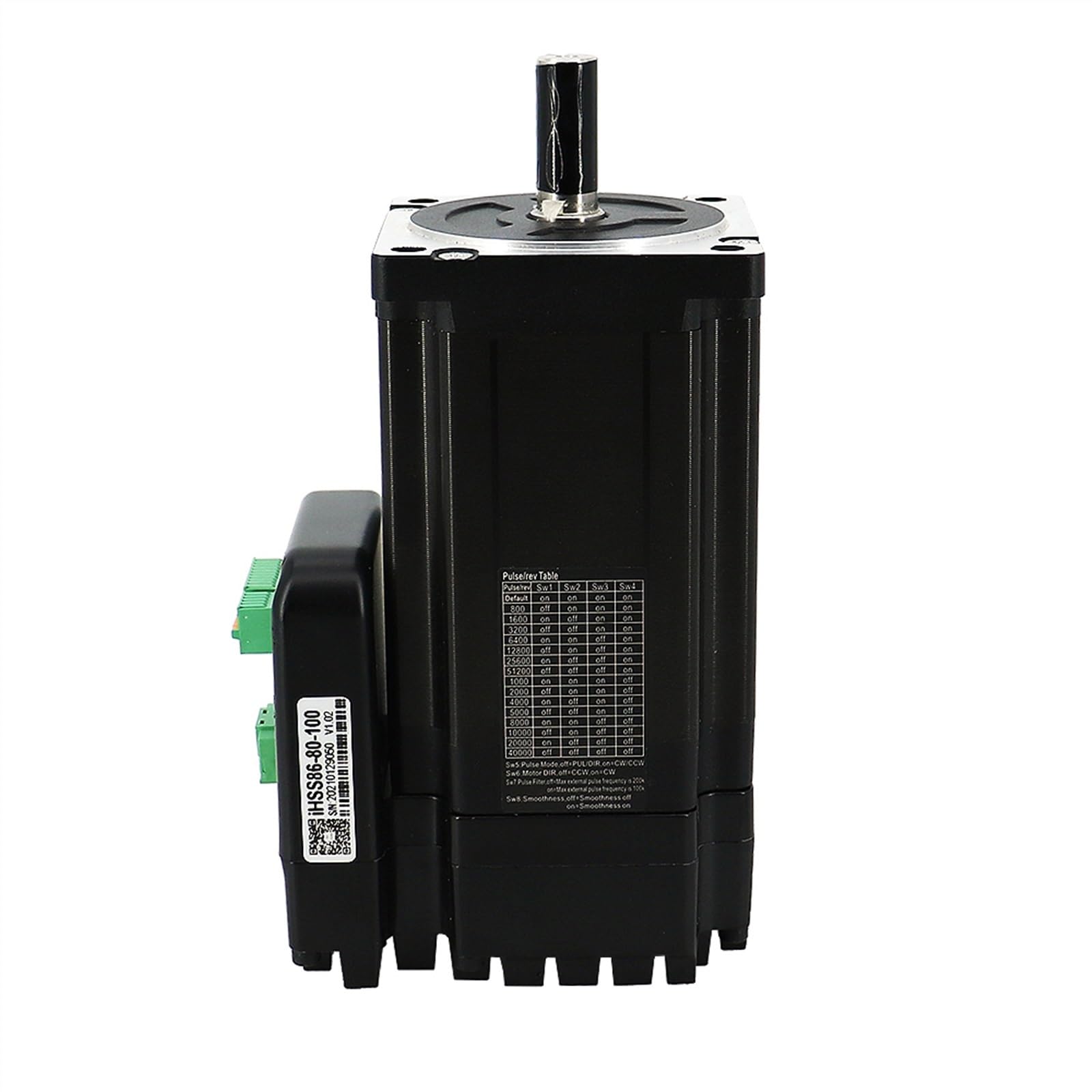 Motore Passo-passo, Servomotore passo-passo integrato ad anello chiuso Nema34 86 9,8 Nm 24-80 V 6,0 A con driver del controller motore ibrido for fresatura CNC