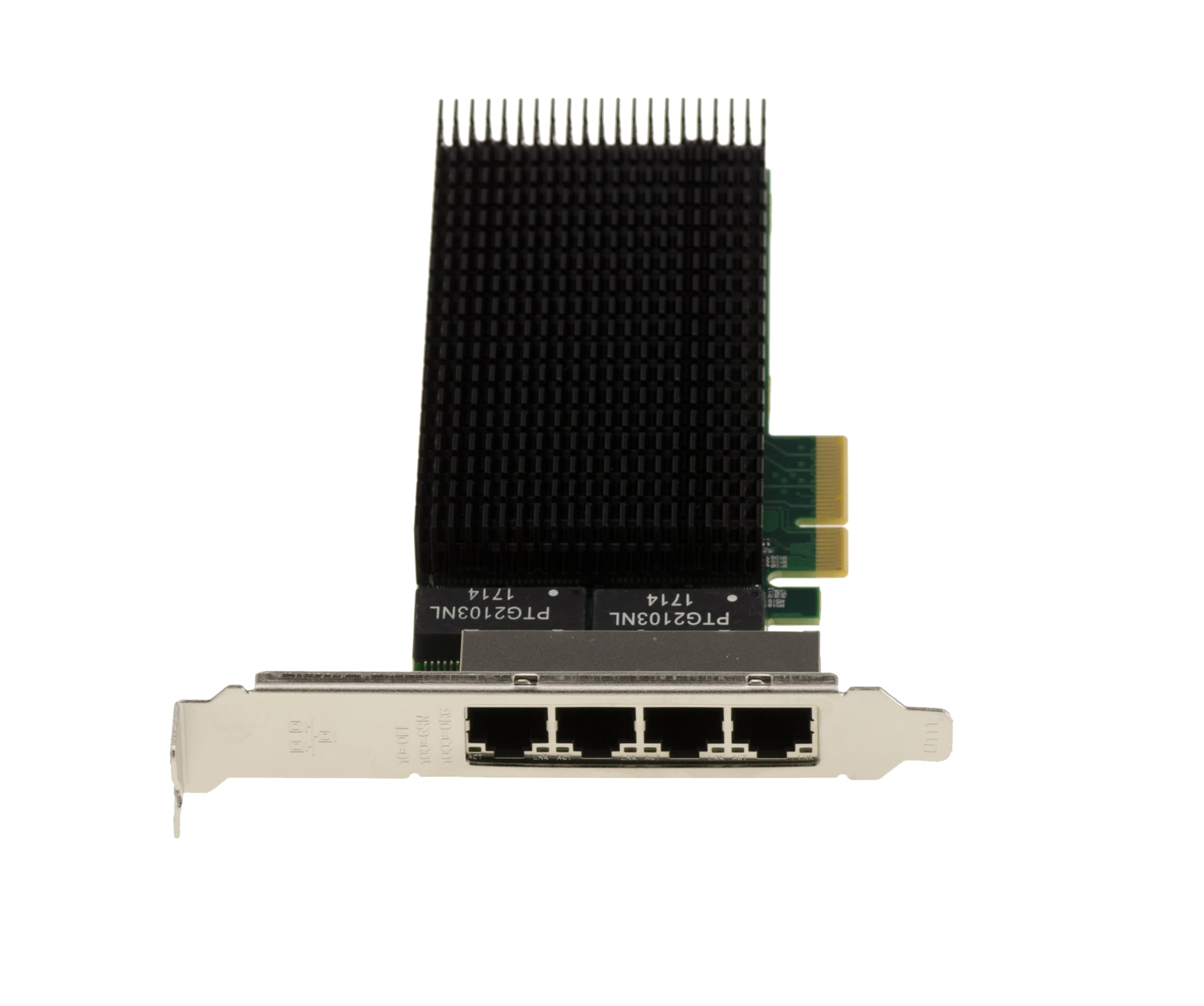 KALEA-INFORMATIQUE Carte PCIe 4 Ports RJ45 Gigabit Intel I210AT