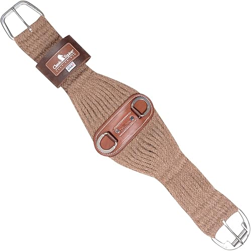 Classic Equine 100% Alpaca Roper Cinch 27-Strand, 32 pulgadas Classic Equine 100% Alpaca Roper Cinch 27-Strand, 32 pulgadas