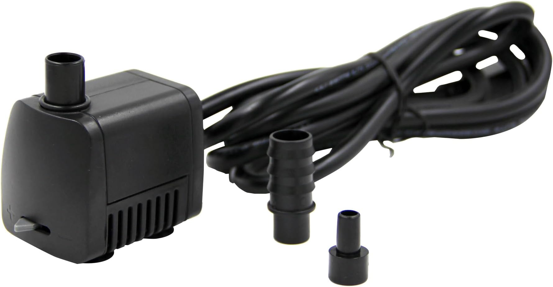 Teamson Home Water Pump for Fountains, Garden Ponds, and Birdbaths, 119 GPH, 2.5 Inch Length, Black