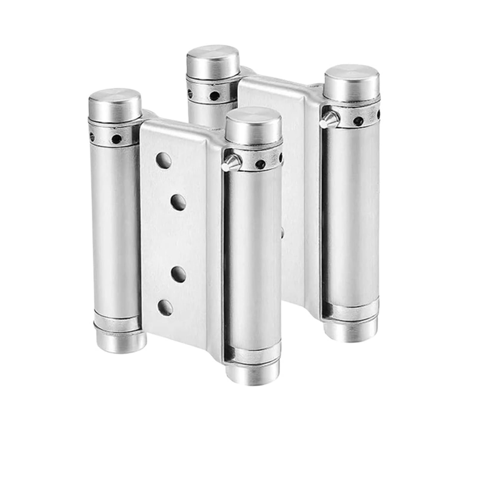 Kdveppuzx Silver Stainless Steel Double Action Spring Door Hinge