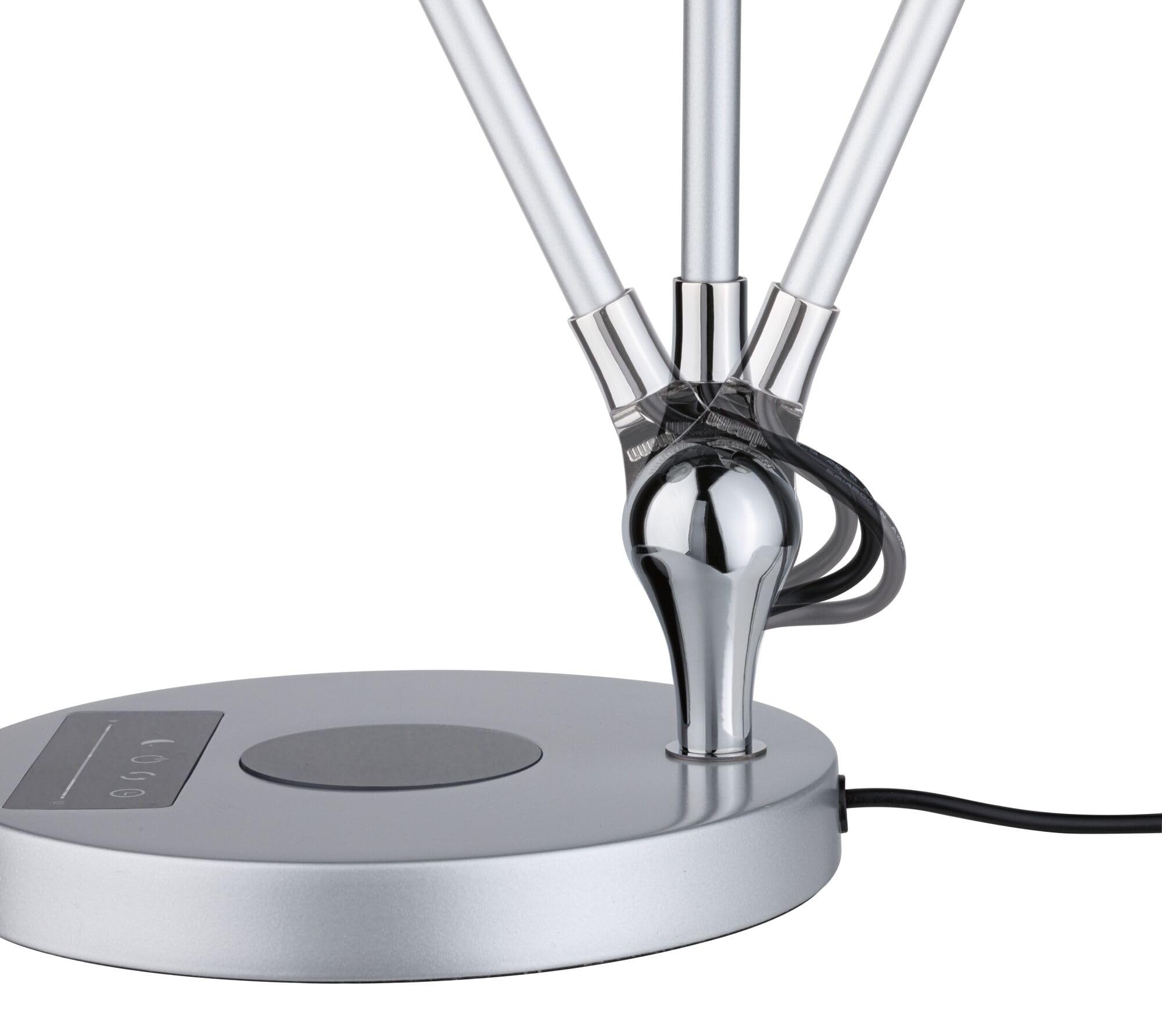 Paulmann LED Schreibtischleuchte Numis White Switch 1000lm 11W Silber 78014