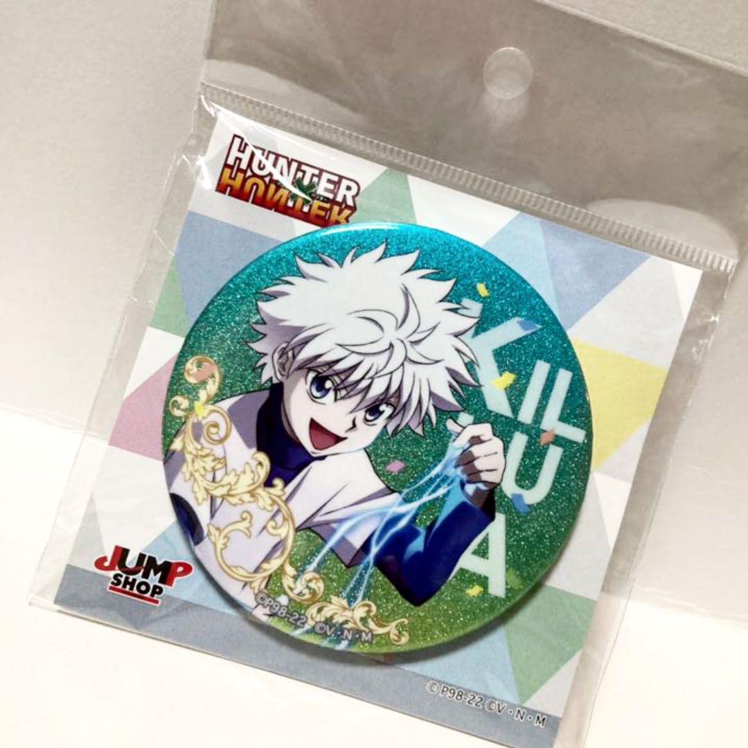 Amazon.co.jp: ハンターハンター キルア グリッター缶バッジ HUNTER 