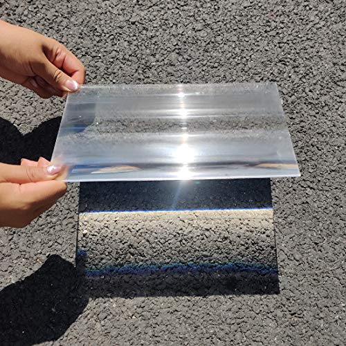 Image of Linear Fresnel Lens, Size:250x150mm, Focal Length 120mm Linear Lens, Focal is a line, for Solar Project, Optical Education, DIY Project
