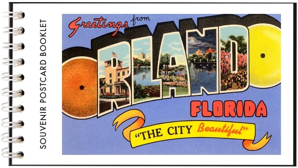 Found Image Press ORLANDO Postcard Booklet