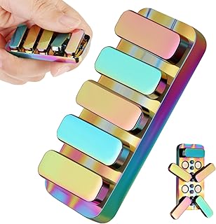 Premium Metal Magnetic Haptic Fidget Slider with Adjustable 3-Level Clicker Noise