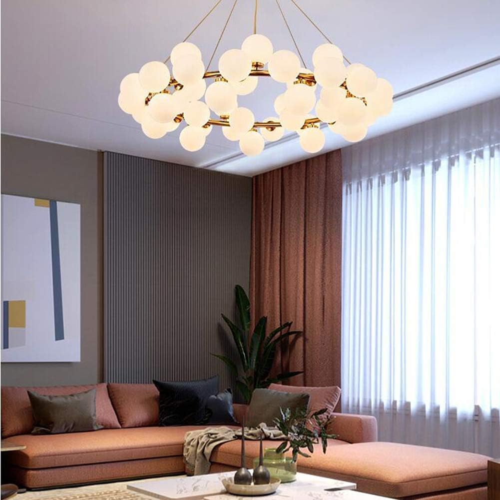 Rustic Chandelier Vintage Hanging Pendant Lighting Large Bright Light Black Gold Compatible with Dining Room,Home,Entryway