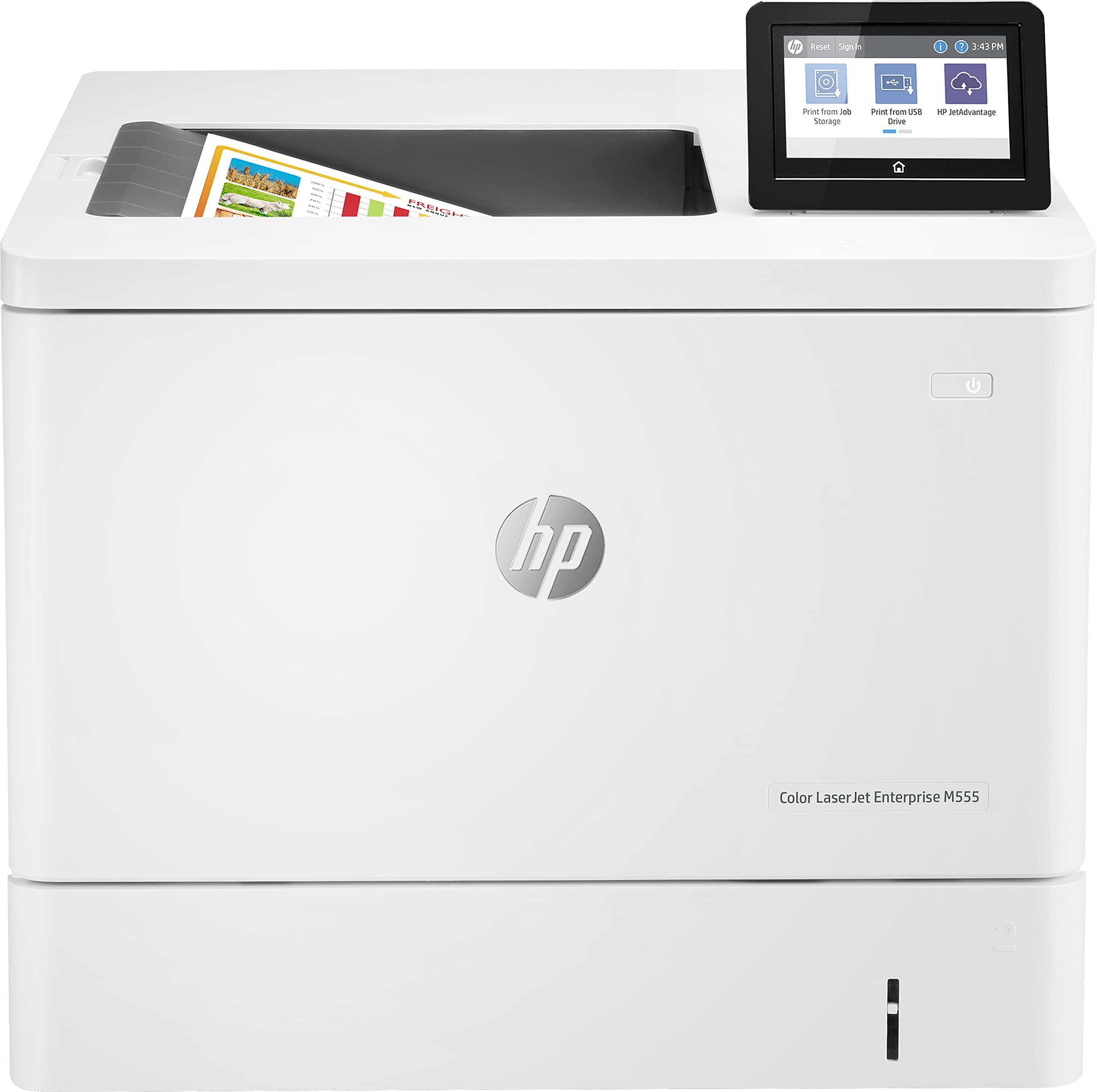 HP Color LaserJet Enterprise M555dn (7ZU78A) - Imprimante couleur (recto-verso ; jusqu'à 38 ppm ; USB 2.0, Gigabit Ethernet)