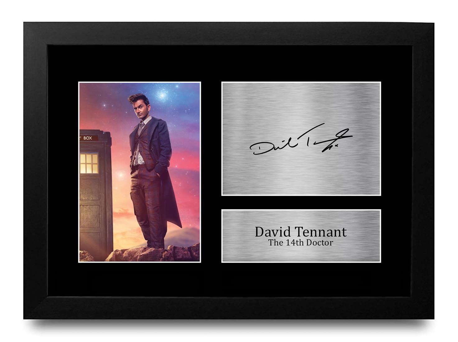 HWC Trading FR A4 David Tennant 14th Doctor Dr Who Gifts Printed