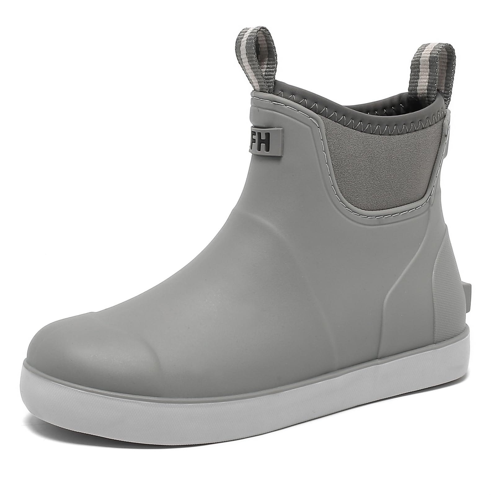 Yenxapei Unisex Gummistiefel Kinder gefüttert Jungen Mädchen,Halbhoch Regenstiefel Wasserdicht Antirutsch Stiefel,für Angeln, Bootfahren, Camping, Landwirtschaft, Gartenarbeit, Schultheater.