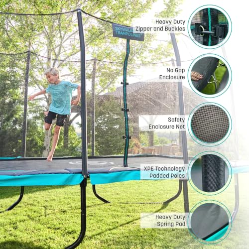 Image of Skywalker Signature Series Trampoline with Enclosure
