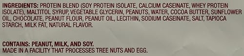 Miniatura 8 de think! Barras de alto contenido proteico, mantequilla de maní Chunky Peanut Butter, 0.71 onzas de proteína, 0 onzas de azúcar, sin edulcorantes