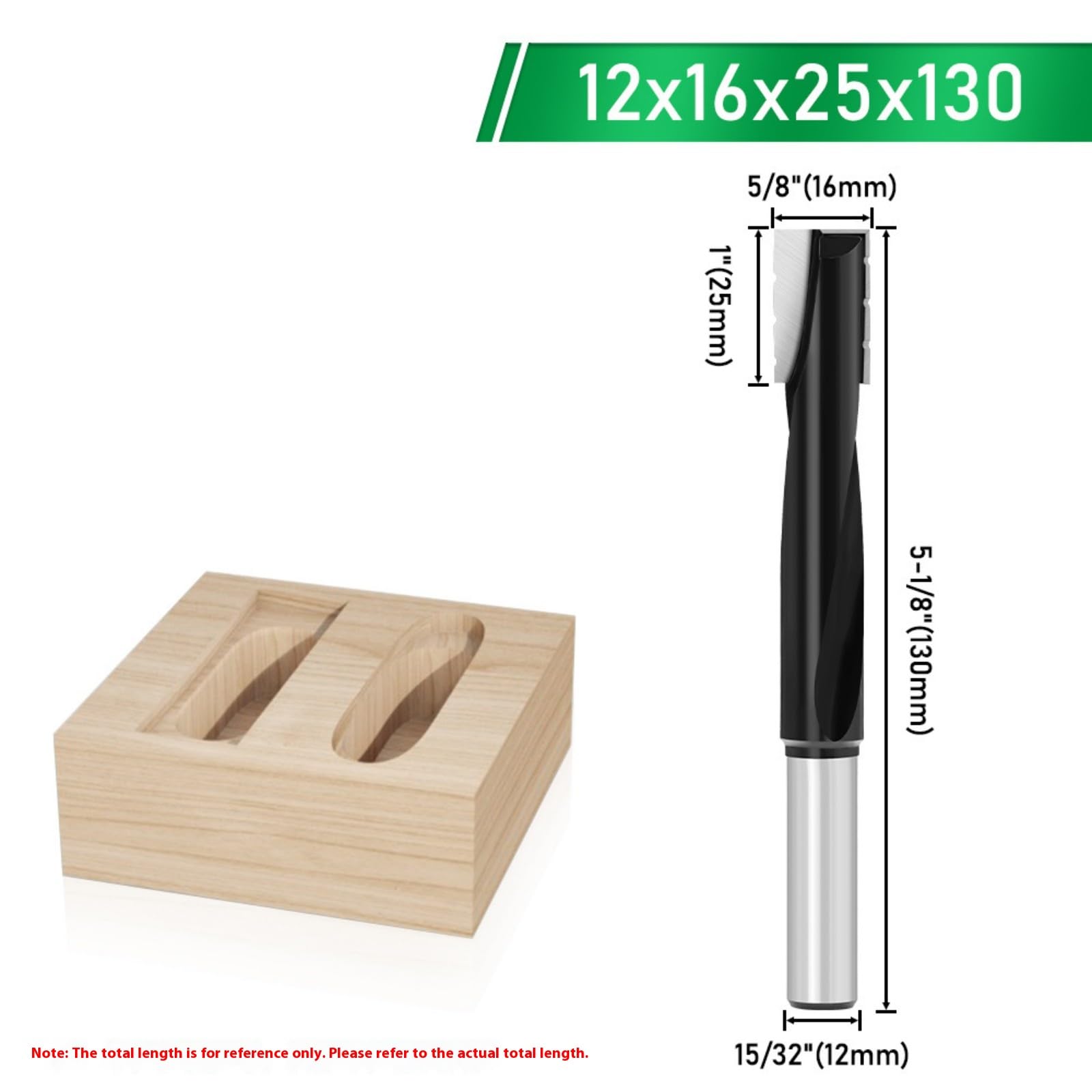 Fraise spirale professionnelle avec pointe en carbure de tungstène, longueur allongée pour la gravure profonde du bois et le perçage profond des spirales