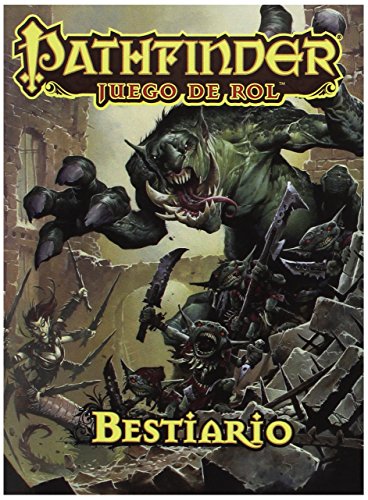 Devir - Pathfinder: Bestiario 1ª Ed de Bolsillo, Libro de Rol, Juego de Rol de Fantasía (PFBESTP)