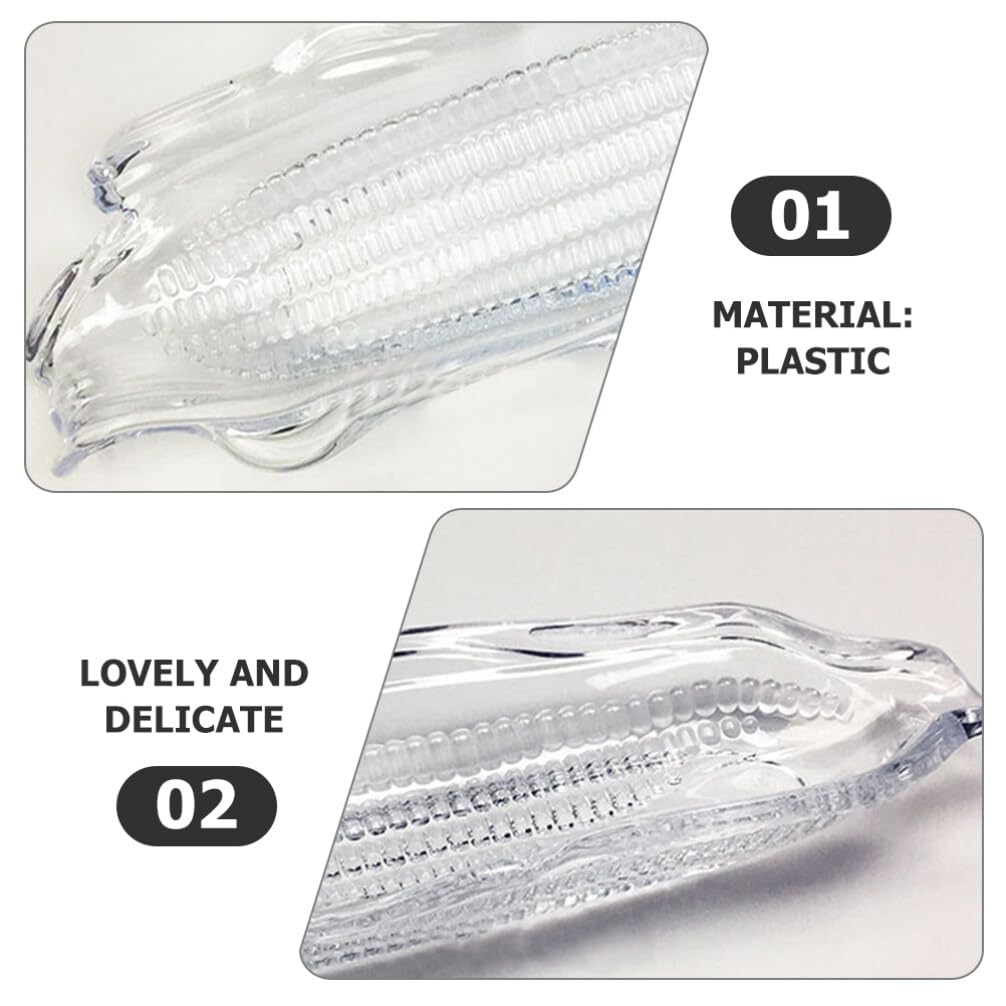Mais-Tabletts Für Den Grill – 4 Transparente Halter Für Maiskolben, Praktisch Für Familie & Party