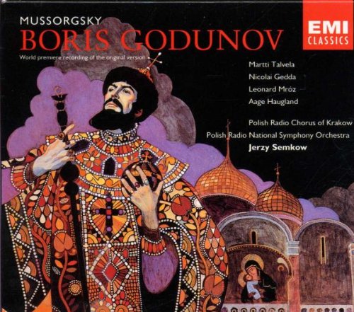 Boris Godunov [Audio CD] Mussorgsky; Talvela; Gedda and Semkow