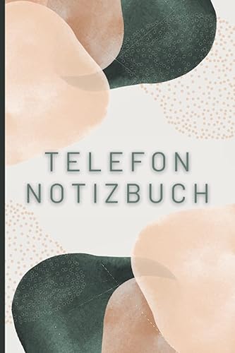 Telefon Notizbuch Gesprächsprotokoll für Telefongespräche und Notizen, Heft zum Festhalten von Anrufen, Besuchen und wichtigen Memos, geeignet für