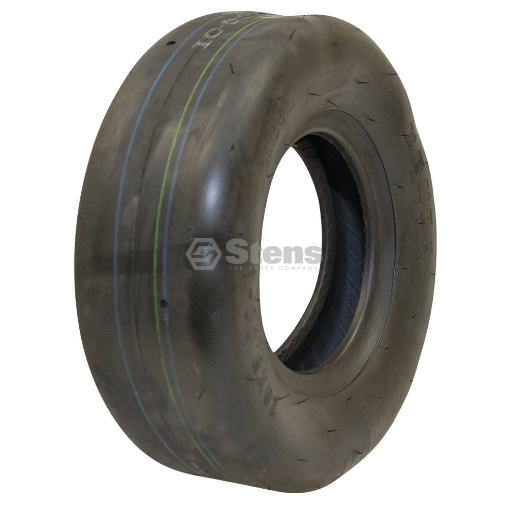 Stens160-667 Kenda Tire Smooth 4 Ply 13x5.00-6 Black, Outdoor Power Equipment Tires, OEM Replacement Kenda, Carlisle, and Exmark Lawn Mower Tires, 440 Max Load Capacity, Soft Traction