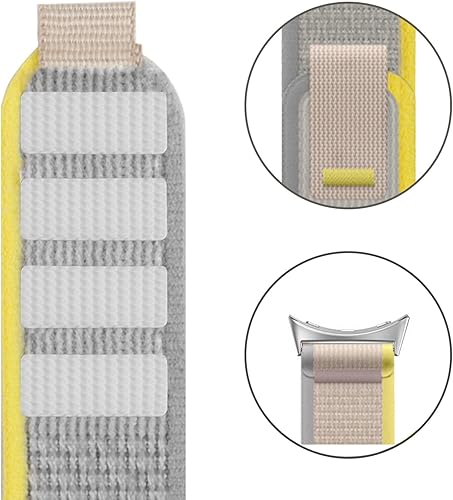 Miniatura 5 de MRTUTOS Correas de nailon Alpine Loop compatibles con Google Pixel Watch correa de repuesto de pulsera deportiva tejida suave y elástica para