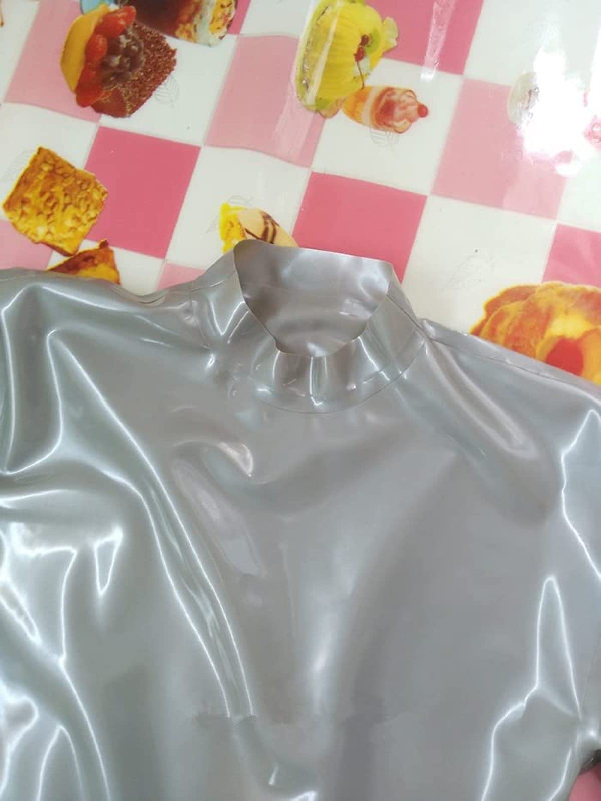 Amazon.co.jp: ネックエントリーシルバーフルボディラテックスキャット