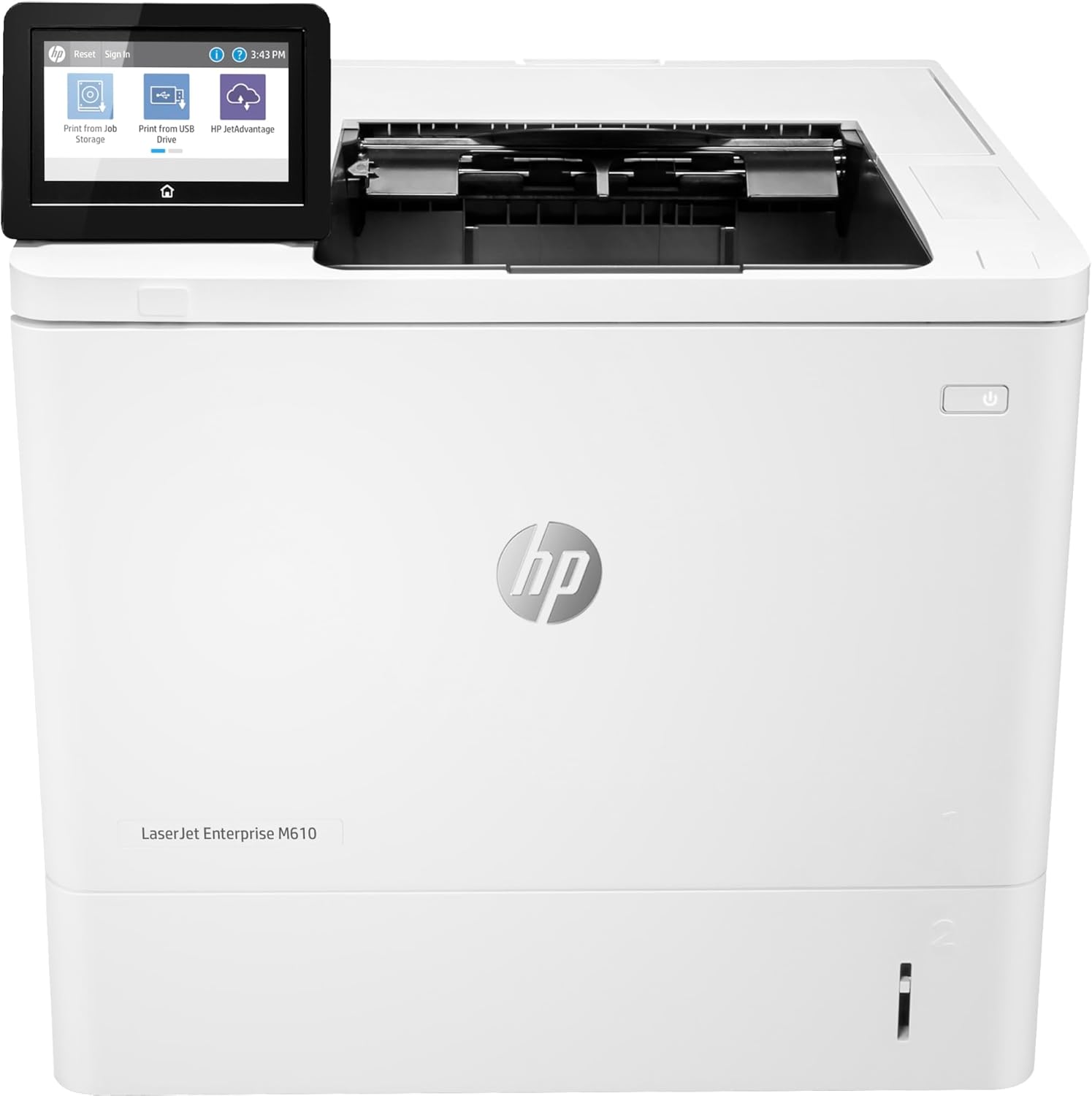 HP LaserJet Enterprise M610dn Monochrome Printer with Built-in Ethernet & 2-Sided Printing (7PS82A)