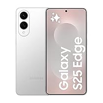 Samsung Galaxy S25 Edge, Smartphone AI, 3 anni di Garanzia del produttore, Display 6.7” QHD+ Dynamic AMOLED 2X, Fotocamera 200MP, RAM 12GB, 256GB, 3.900 mAh, Titanium Silver (Versione italiana)