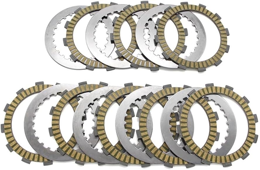 Motorcycle Clutch Friction Disc Plate Fit for CR125 RY/R1/R2/R3 R4/R5/R6/R7 CRF250R CRF 250R 2004 2005 2006-2010 22201-KS6-700 Replacement Parts