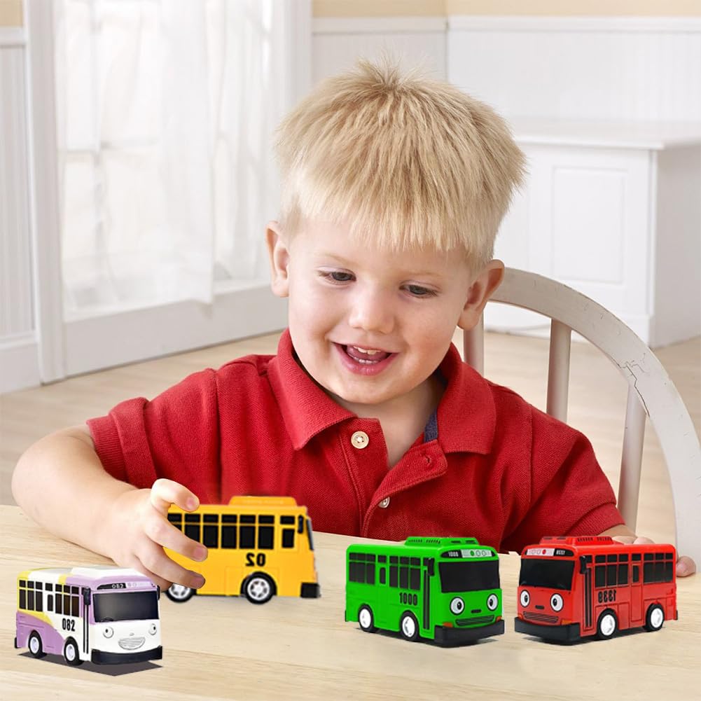 Petit bus Tayo ensemble de jeu équipement lourd site de construction Petit bus Tayo ensemble de jeu équipement lourd site de construction