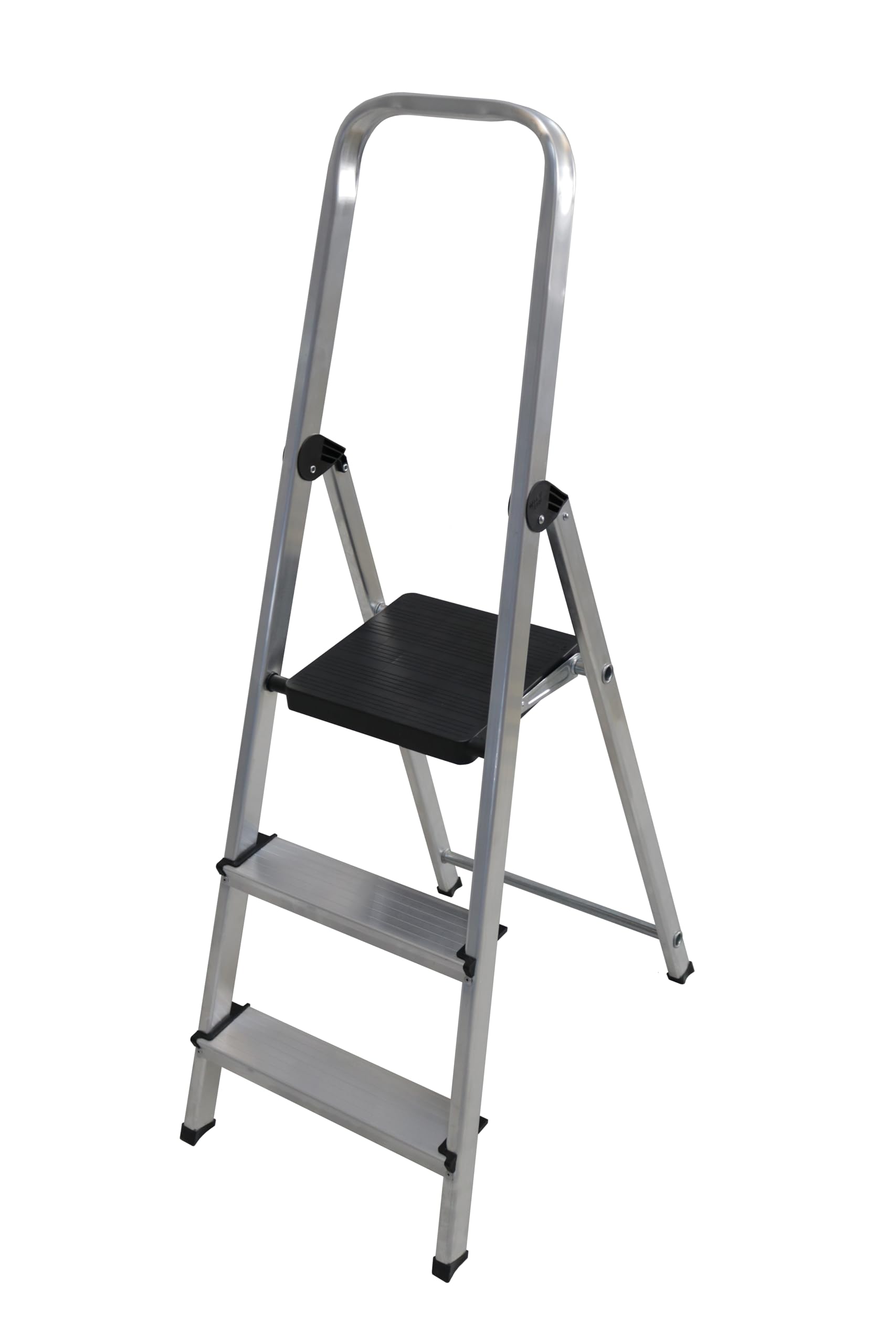 DN03 - Escalera domestica (aluminio, 3 peldaños, EN131)