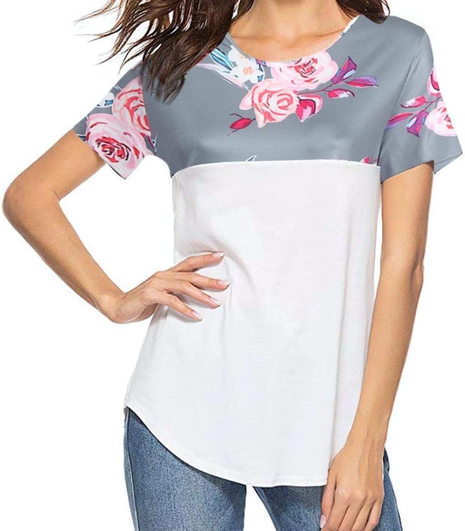 Damen T-Shirt Kurzarm - Weich, V-Ausschnitt, Lässig Für Sommer & Business