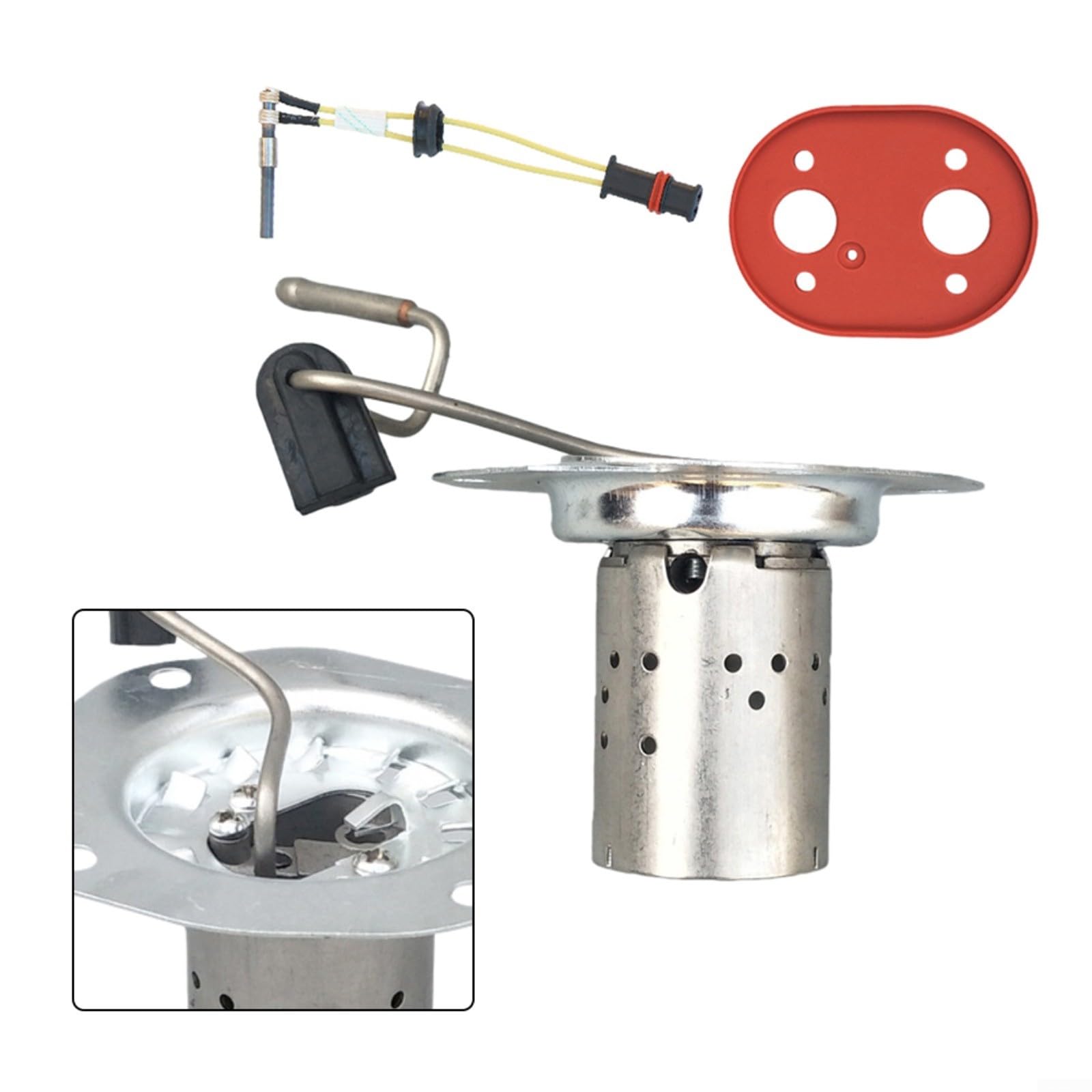 Dieselheizungsbrenner-Umbau-Kit aus Edelstahl für Webasto Top 2000 2000S 2000ST 2000STC Standheizungen OEM 1322420A 1302799A 9005086A 1322585A