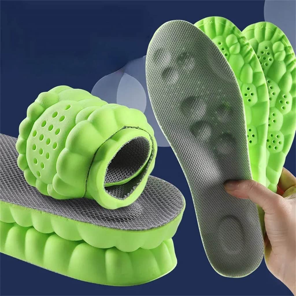 Inserts orthopédiques de sport 4D contre la fatigue des pieds en taille 41-42