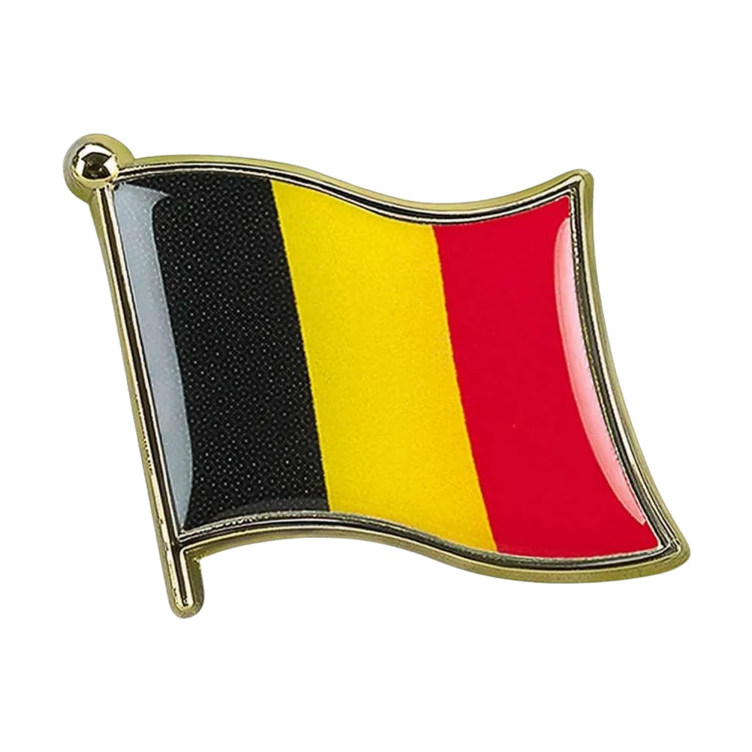 Collectible Novelty Flag Pin for Backpack, Scarf - Made From Jeweler Class Metal - Spartan and the Green Egg Explorer Pin Series - Europe