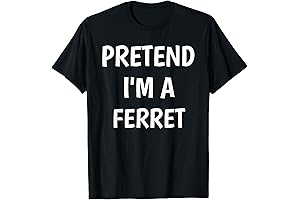 Amusing 'I'm a Ferret' Costume - Ideal for Halloween Revelry