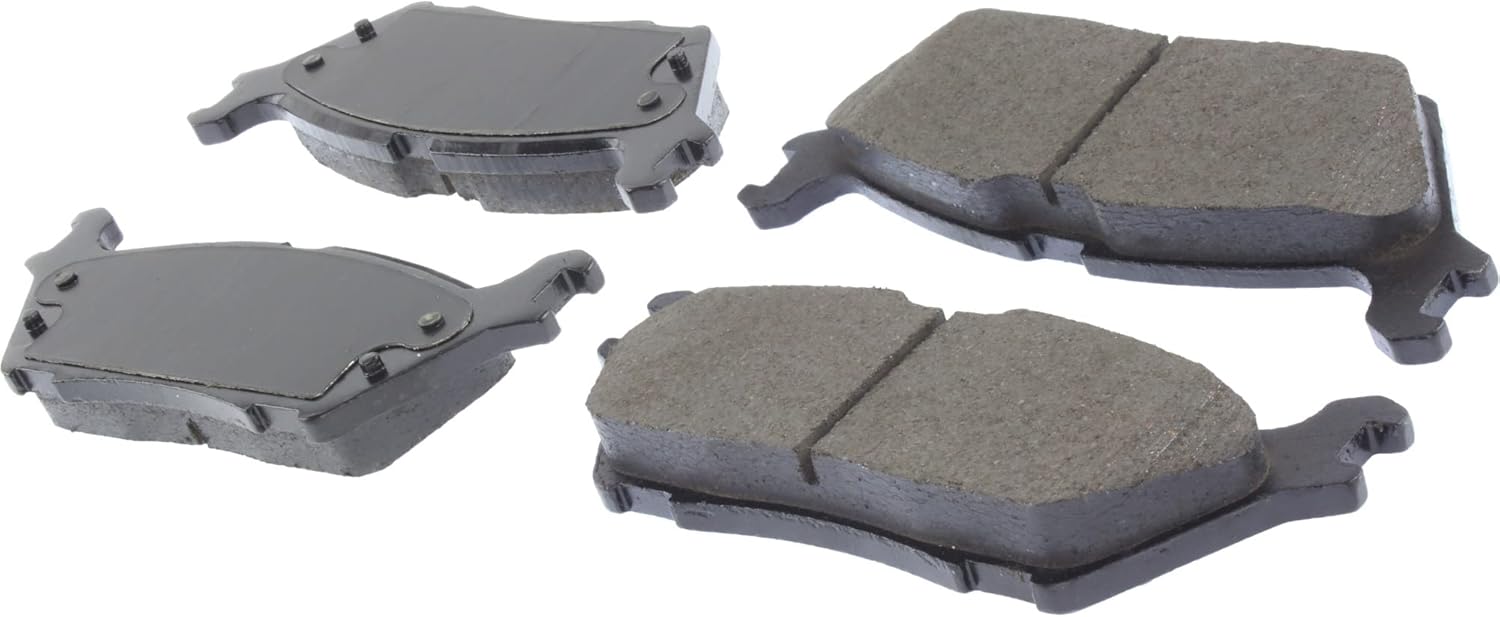 Centric Premium Ceramic Pads with Shims and Hardware