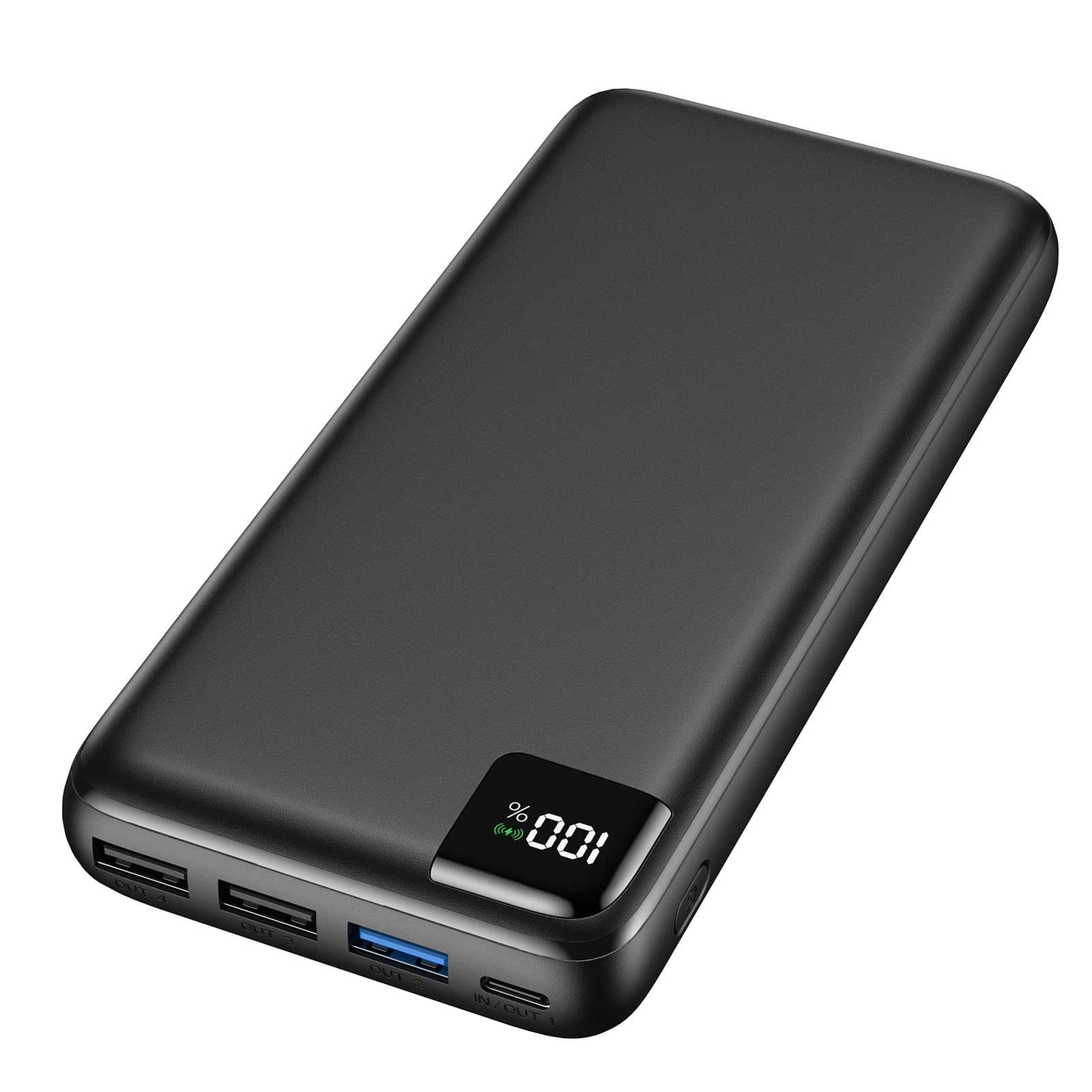 A ADDTOP Power Bank 20000mAh – 22.5W Schnellladefunktion klein Powerbank – Akkupack Externe Handyakkus mit USB C – PD 3.0 QC 4.0 Tragbares Ladegerät mit 4 Outputs für Smartphone Tablet