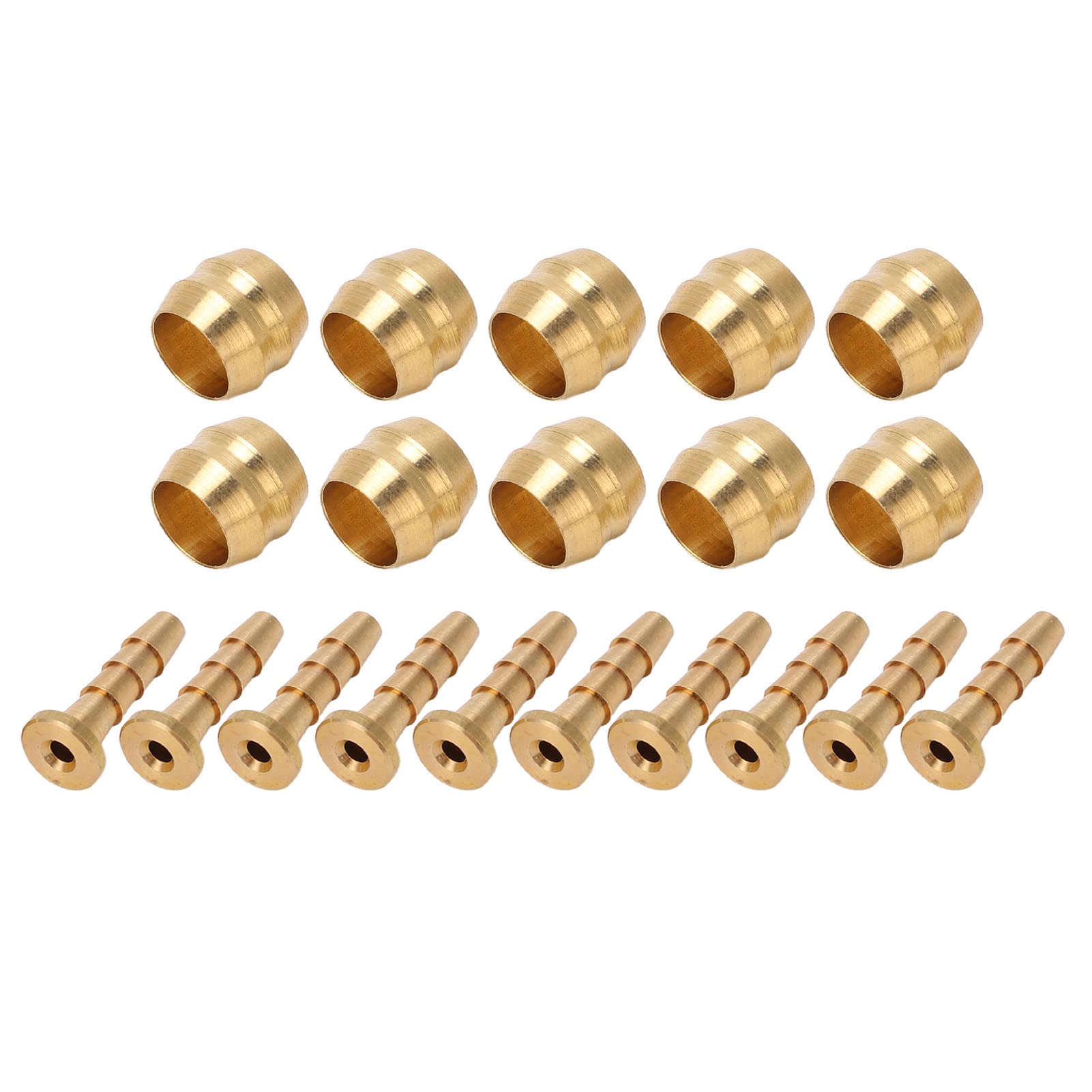 Yuecoom Oil Needle Olive Head, Durables Hydraulic Disc Brake Olive Hose and Brass Connecting Insert Parts Kit for Bikes Accessories