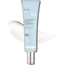 IUNIK Beta-Glucan Water Barrier Moisture Daily Sunscreen Matte &amp; No White Cast SPF 50+ PA++++ Vegan Lifting &amp; Plumping Moisturizing Daily Sun Cream for Dry Oily Sensitive Skin Korean Skincare