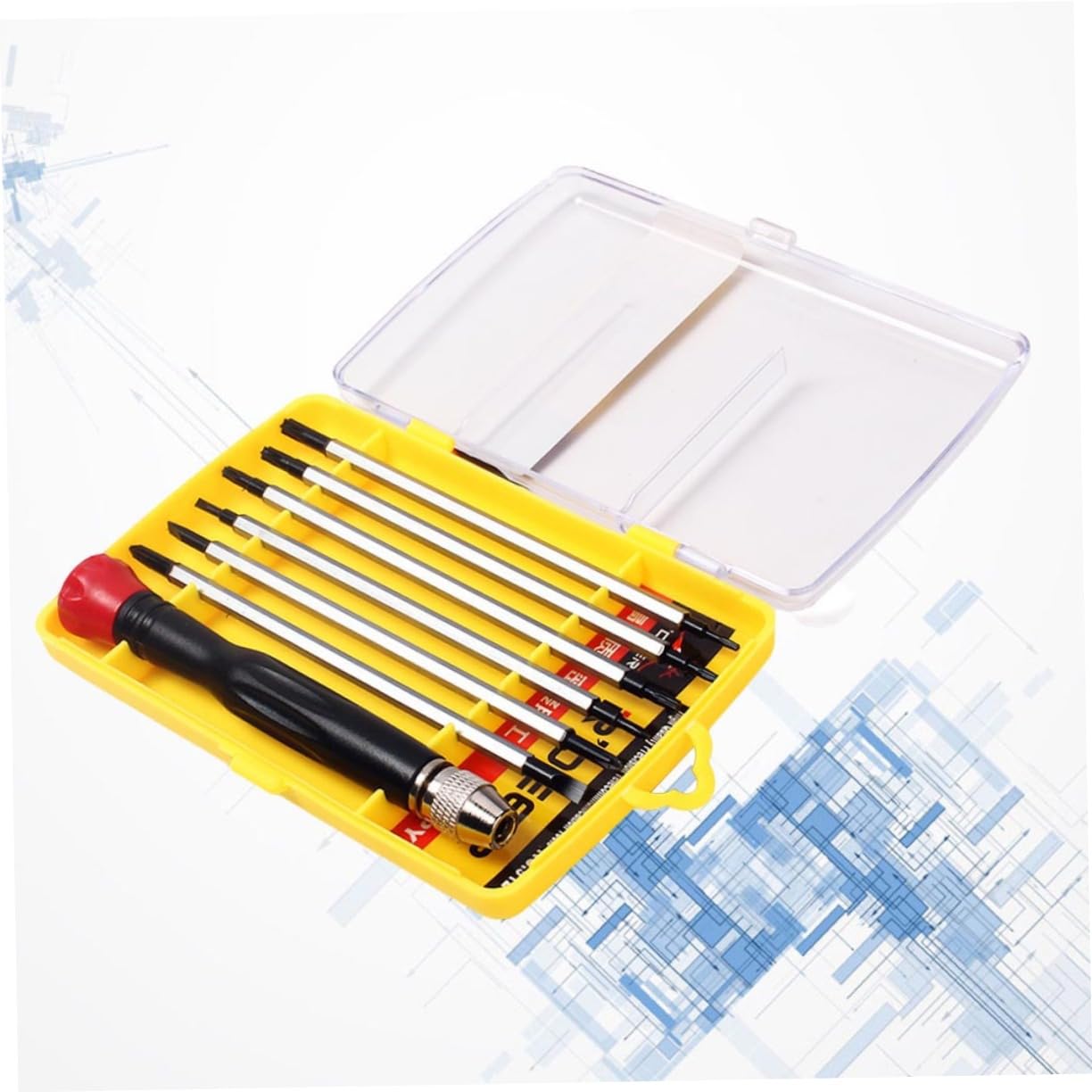 BESTonZON 2sets Cacciaviti Per Riparazione Chitarra e Strumenti Corda Strumenti Luthier Per Chitarra Basso Ukulele e Banjo Leggeri e Durevoli
