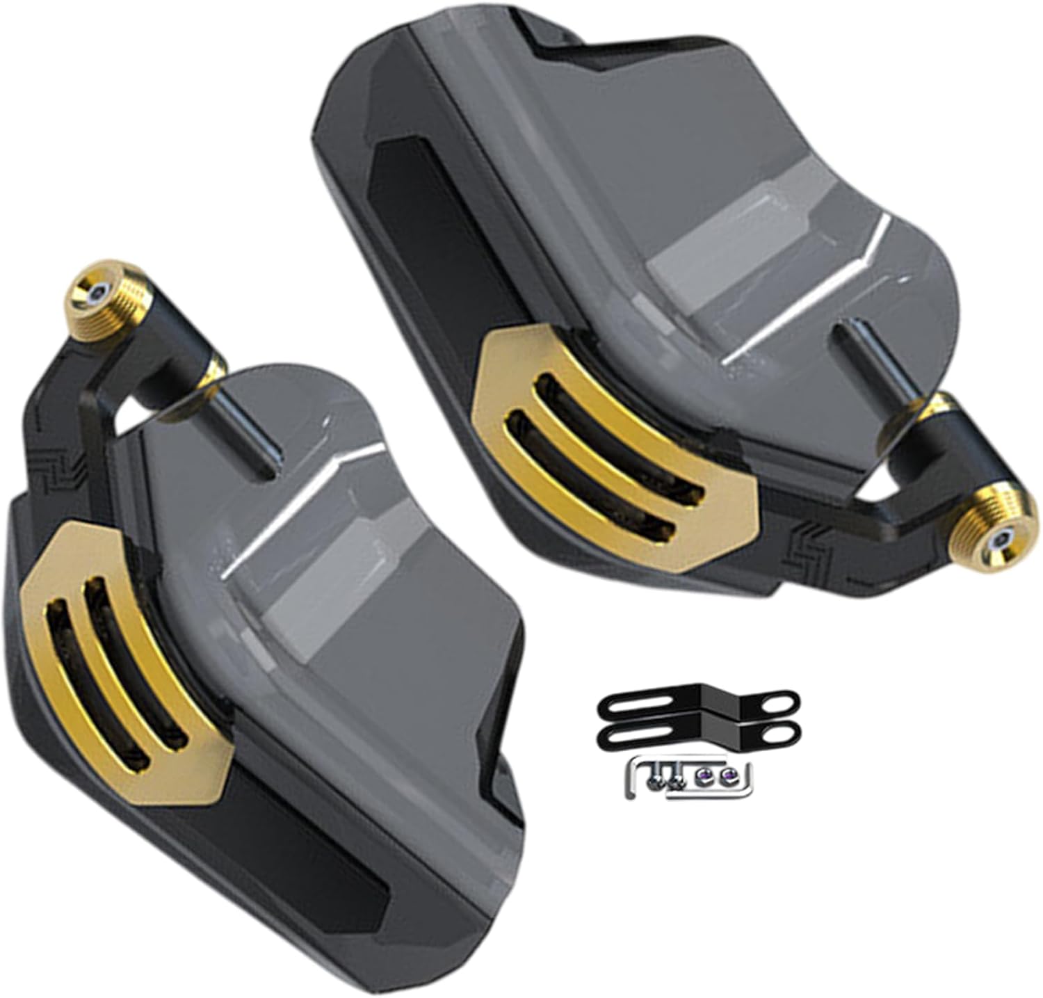 Dirt Bikes Handguards,Motorcycle Handlebar Guards Anti-Fall Motorcycle Handbrake Guard - Decorative Handguards Handle Wind Deflector for Most Motorcycles