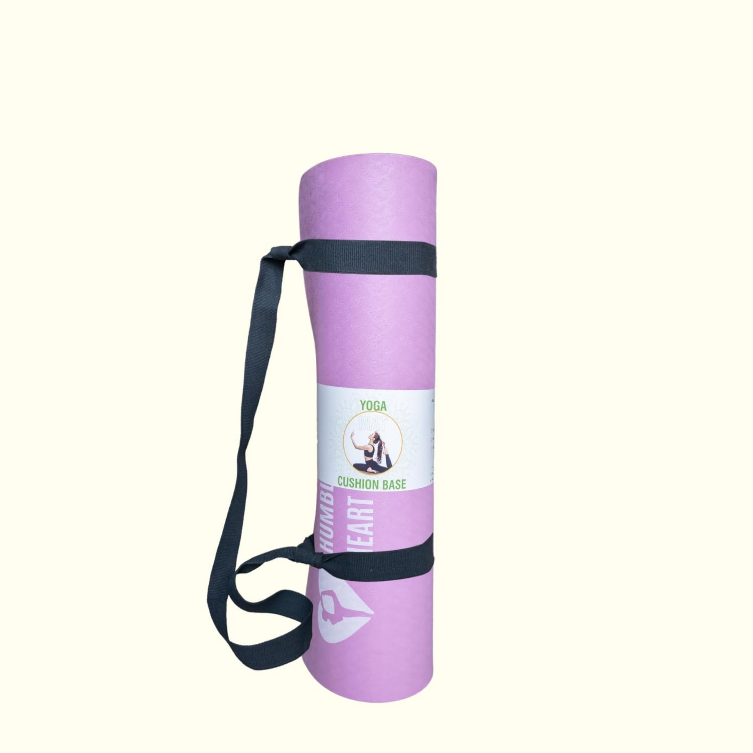 Humble Heart Tpe Yoga Mat With Body Alignment Lines Carrying Strap For Yoga Pilates Fitness Gym Workout Exercise Anti-Slip For Men And Women (8 MM, Pink) 8 MM Pink (B0D77S8R9N) Amazon Price History, Amazon Price Tracker