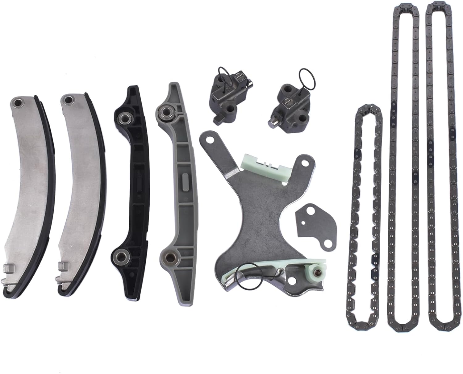 Timing Chain Kit w/o Gears Replacement for 2002-2011 Dodge Dakota Jeep Liberty 3.7L SOHC Vin K 53020680