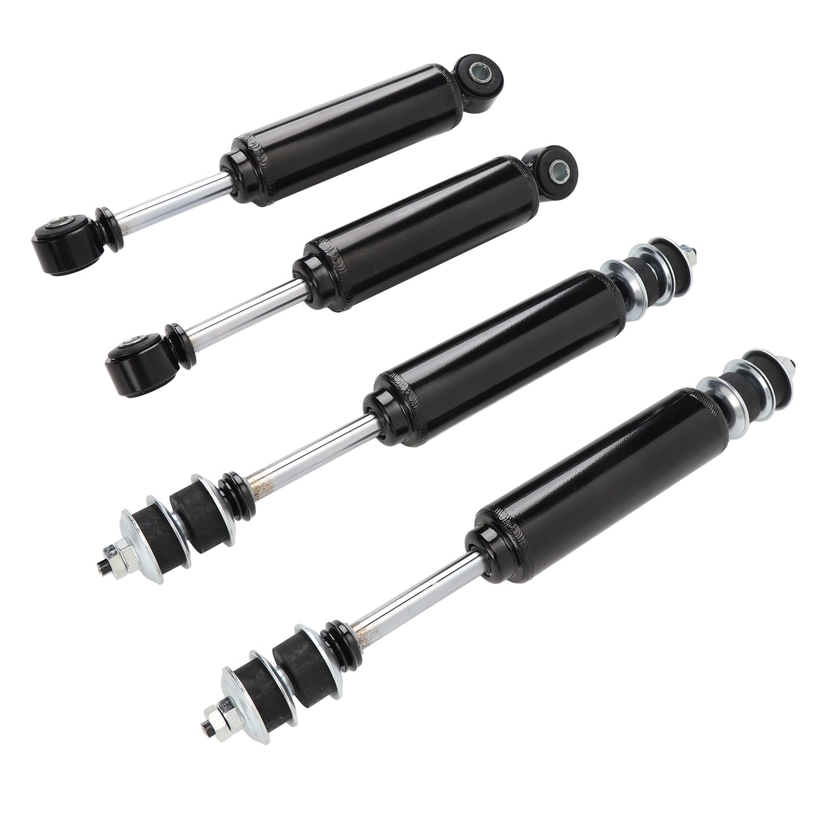 Kit Ammortizzatore per Carrello da Robusto Metallo 4 Pezzi di Ricambio Anteriore Posteriore per Auto Club Adatta per DS e Gas Precedente 1014235 1014236