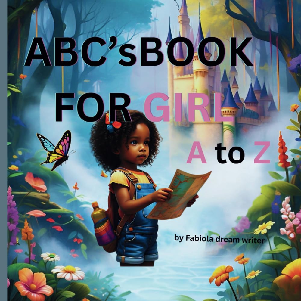 ABC'S Book for Girls: Alphabet Book,Baby Book,Children's Book,ABC's Book for Girls