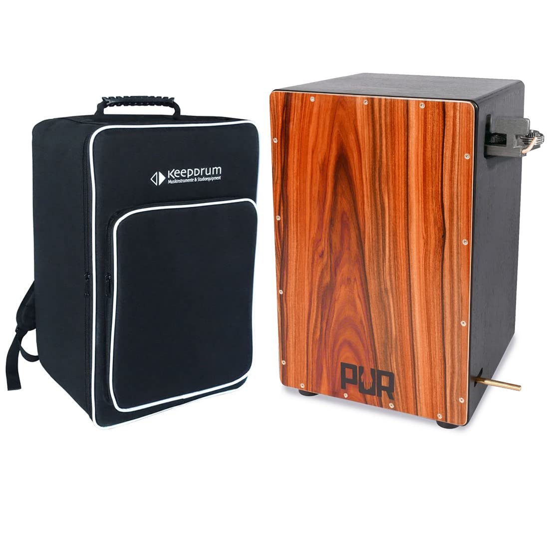 PUR PC5499L Vision SP PRO Palisander Hi-Hat Links Cajon + Keepdrum Cajon torba