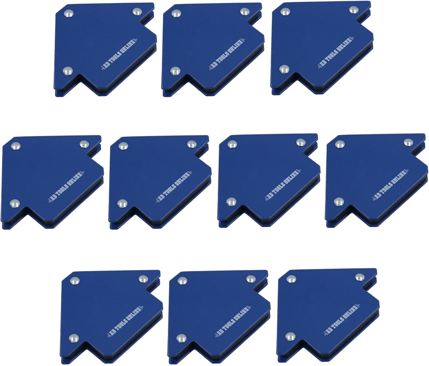 10pk 25lb 75mm Welding Magnet Arrows Welder Holder Support Durable Angles