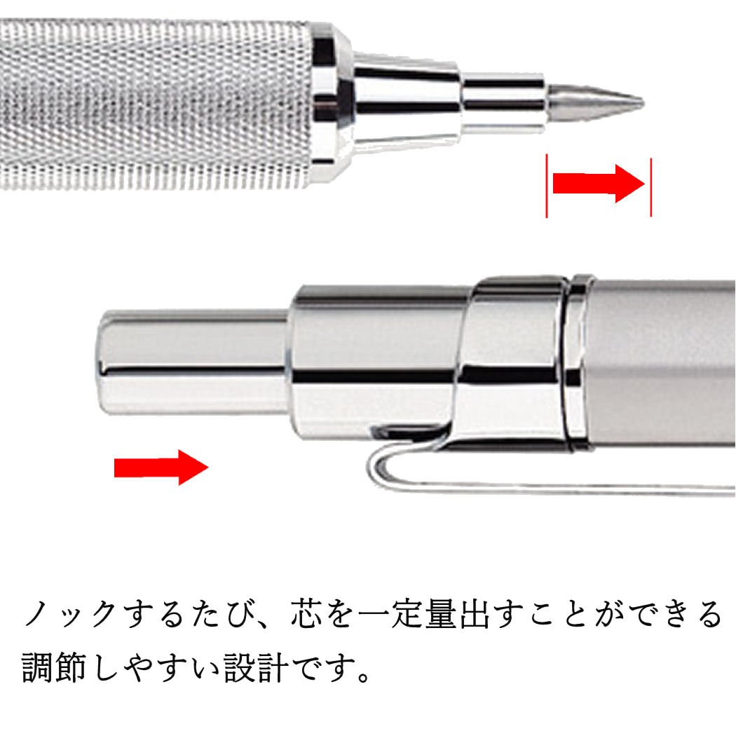 Rotring Rapid Pro Portemine 2 mm Argent