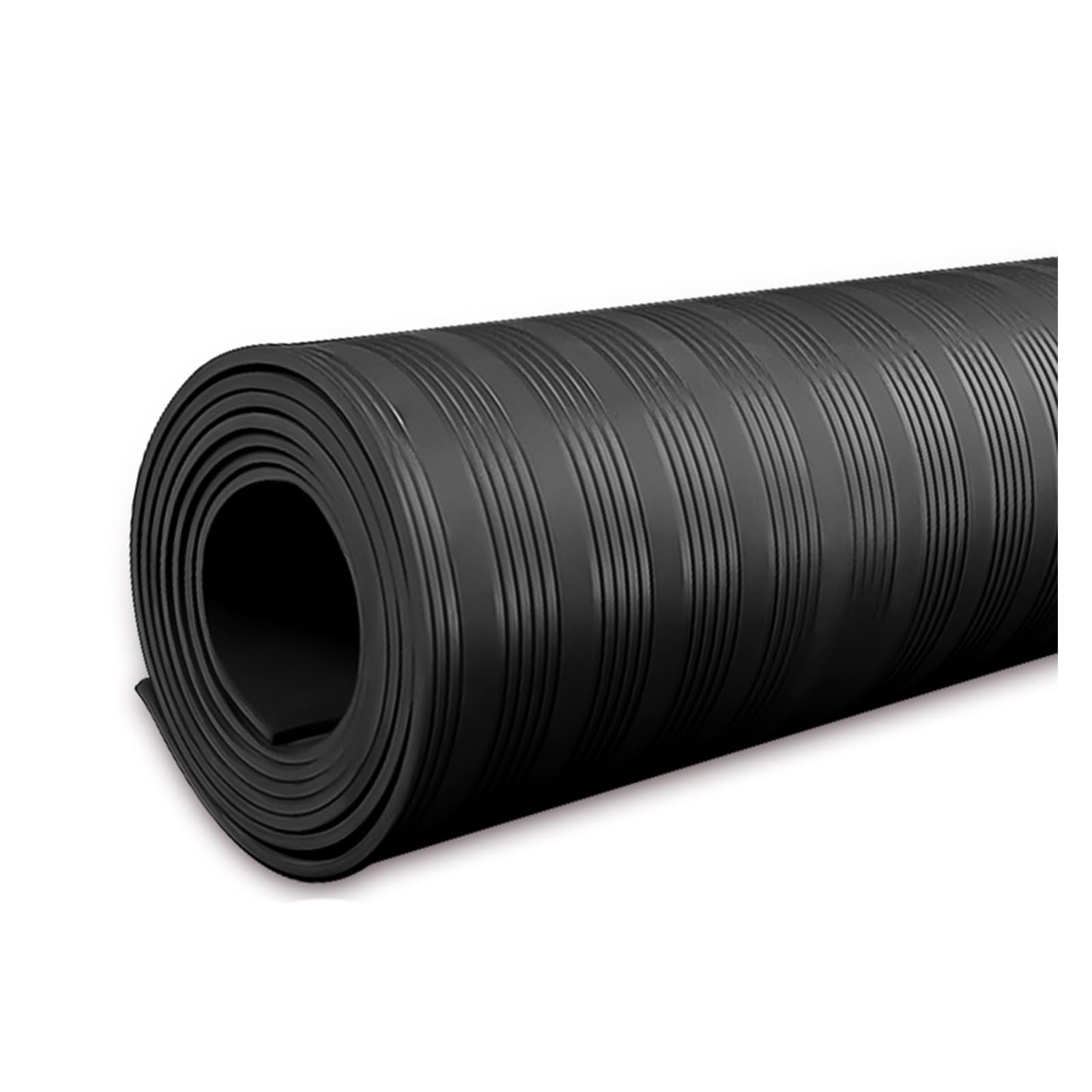 Commercial Dielectric Non-Conductive Switchboard Mat, Insulating Floor Matting for Distribution Room/ Power Supply Station Use, Electrical Safety Mats 3' Width X 3' Length(Black,1/3