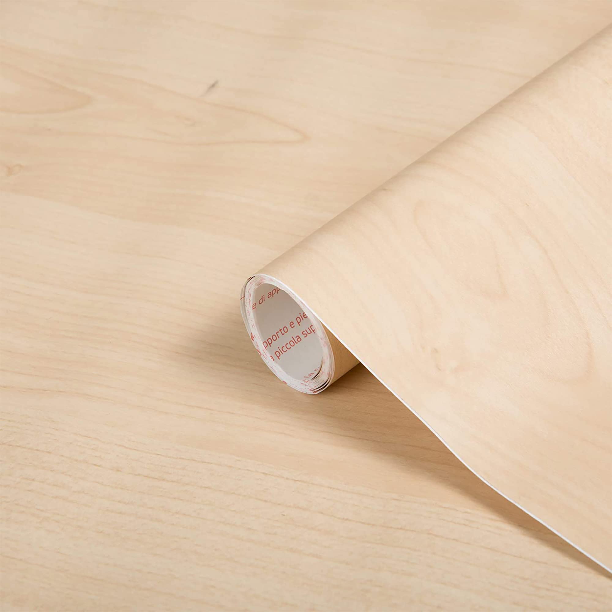 Vinyl Warehouse d-c-fix Light Maple Wood Sticky Back Furniture Wrap Vinyl (W)90cm (L) Sold by the metre