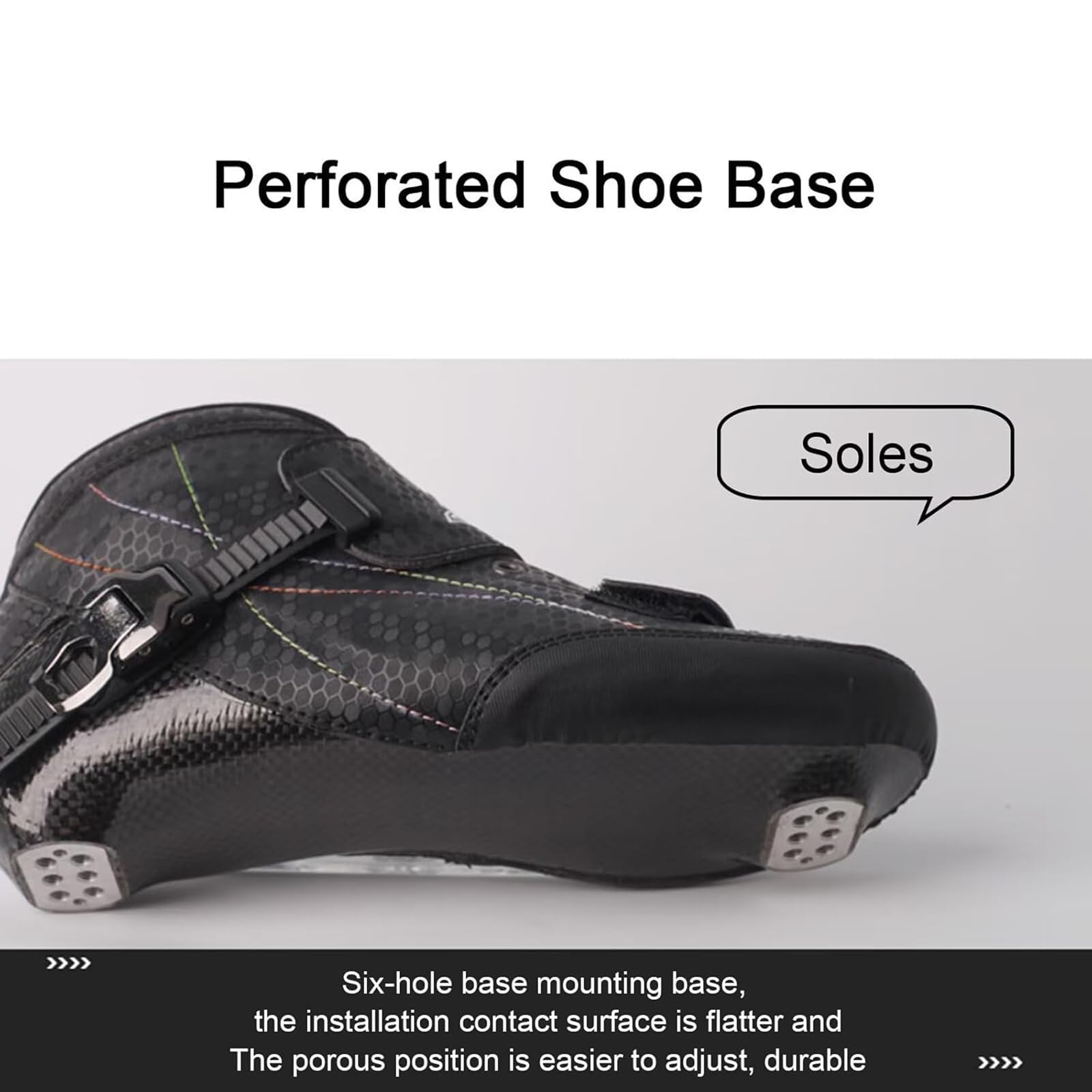 Patines En Línea De Velocidad Carbono 110 mm Unisex 4-Wheel Black